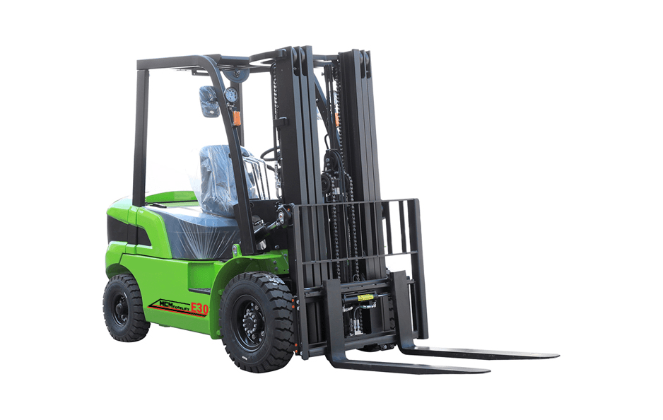 MCM E30 Electric Forklift right front view
