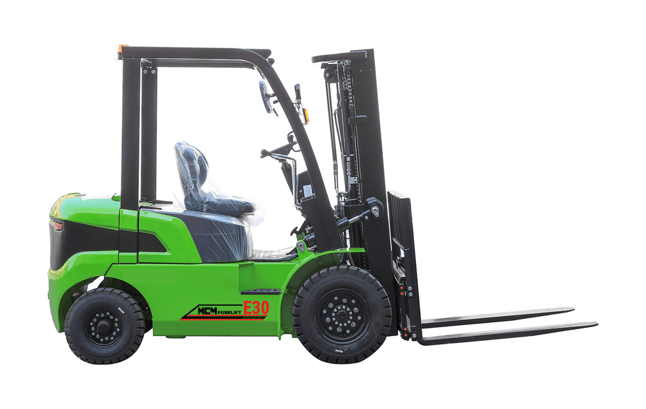 MCM E30 Electric Forklift right side view