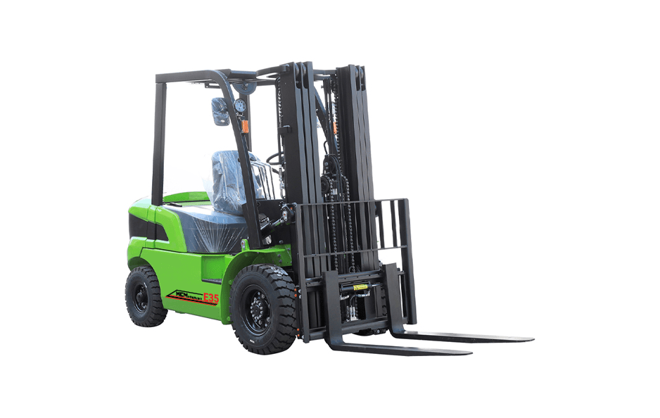 MCM E35 Electric Forklift right front view