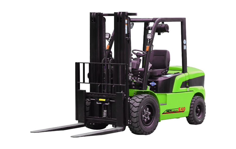 MCM E40 Electric Forklift left side view