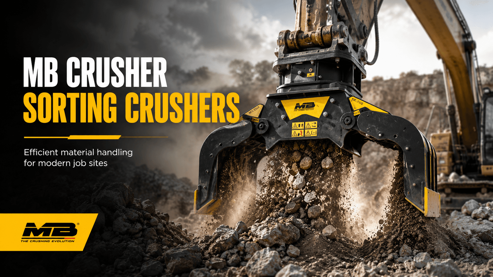 MB crusher buckets vs mobile crushers guide — MCM Group