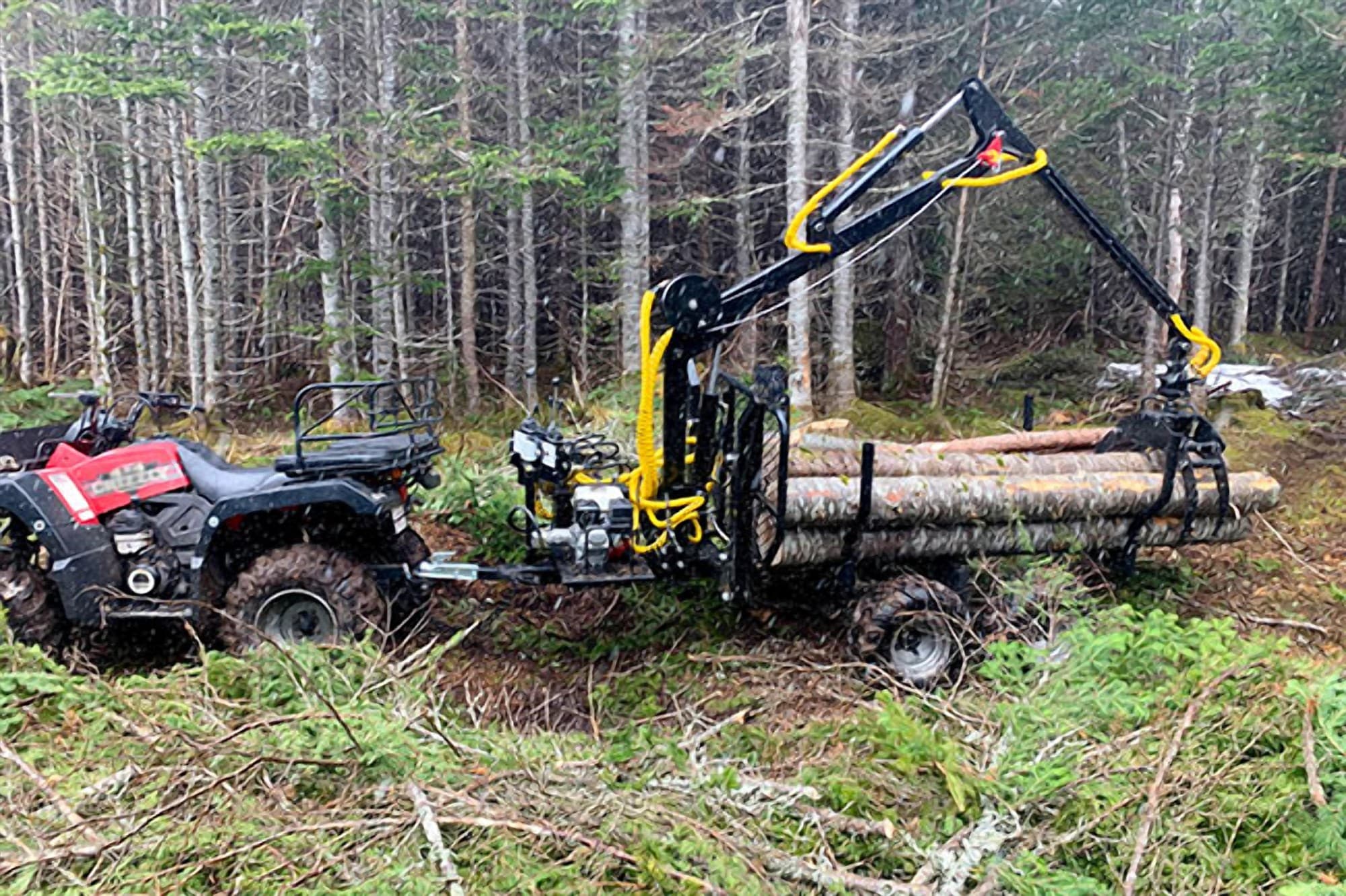 Timber Crane Trailer