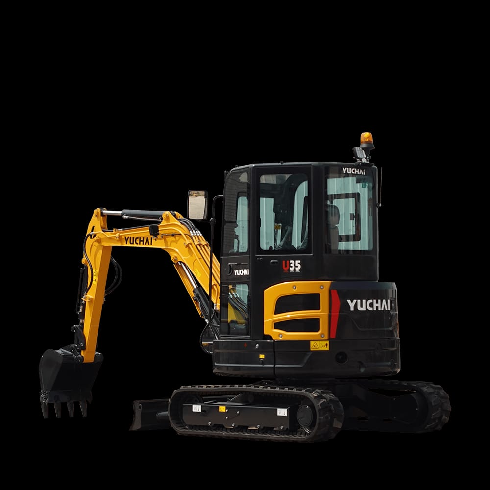 Yuchai U35 Mini Excavator available from MCM Group South Africa