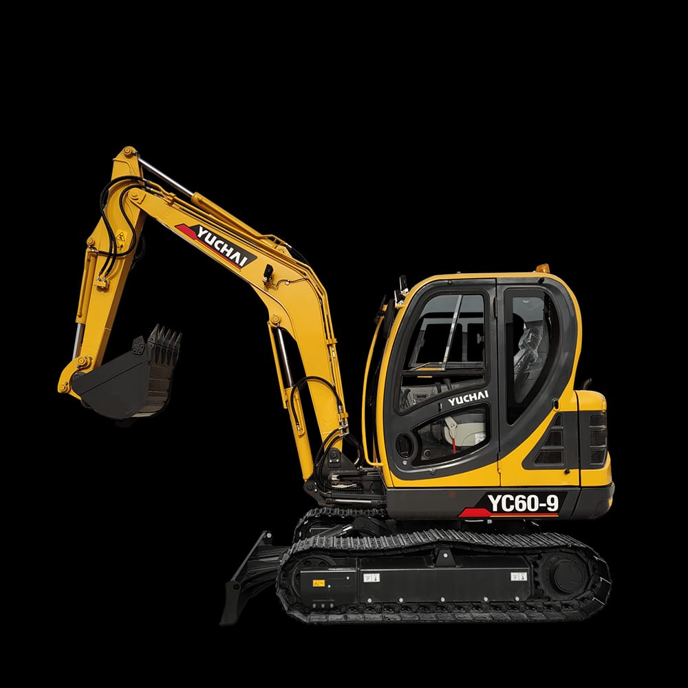 Yuchai YC60-9 Medium Excavator available from MCM Group South Africa