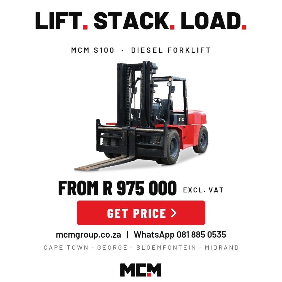 MCM S100 Forklift available from MCM Group South Africa