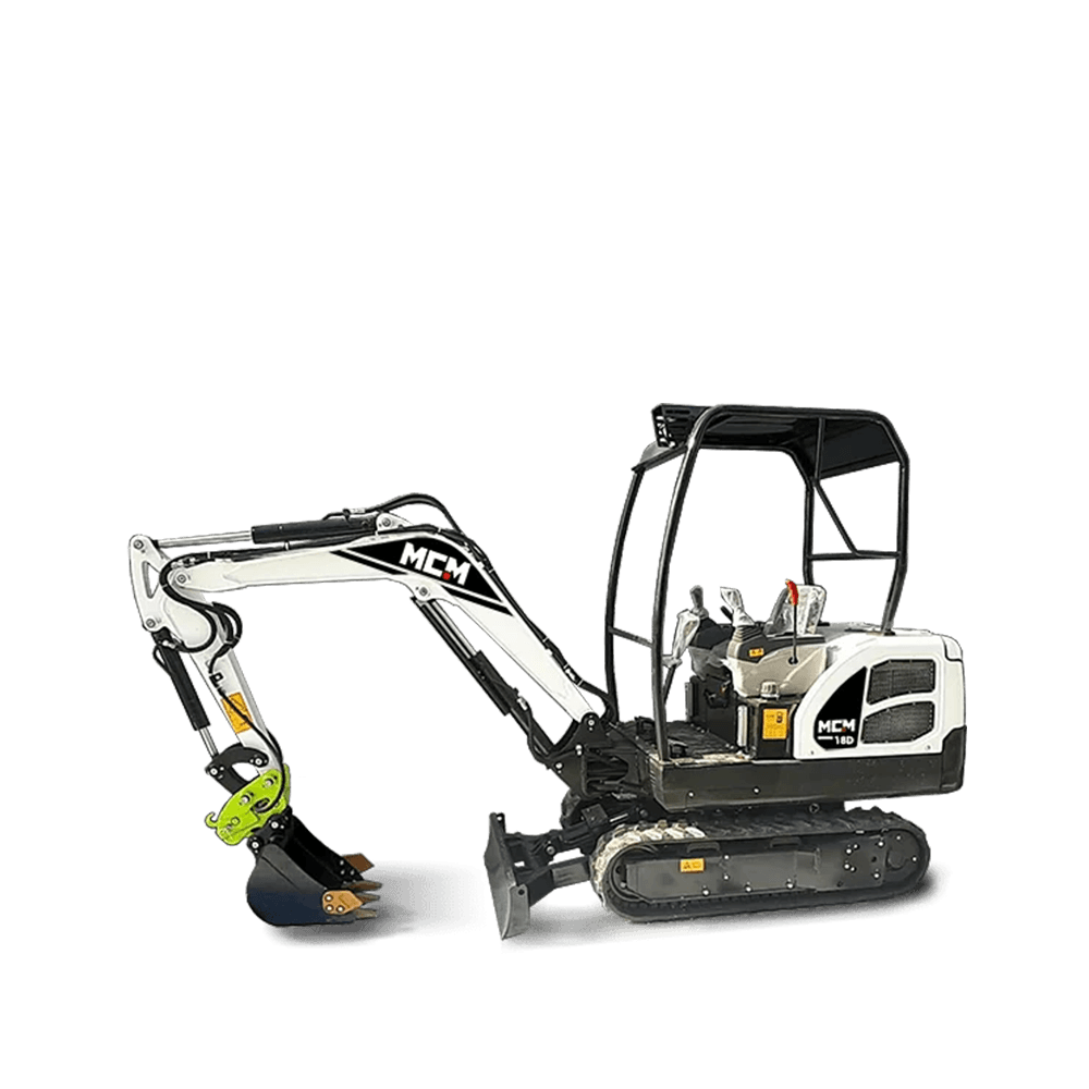 MCM 18D Mini Excavator available from MCM Group South Africa