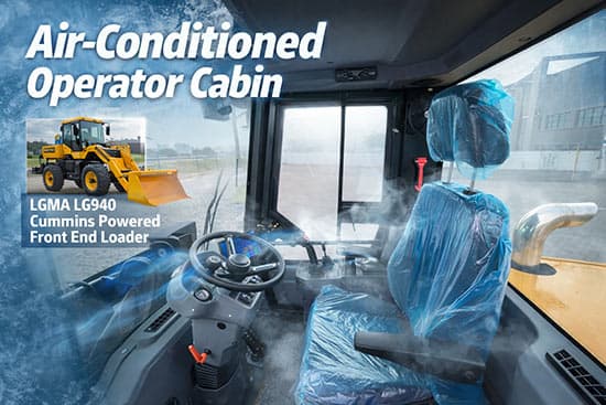 Air-Conditioned Operator Cabin