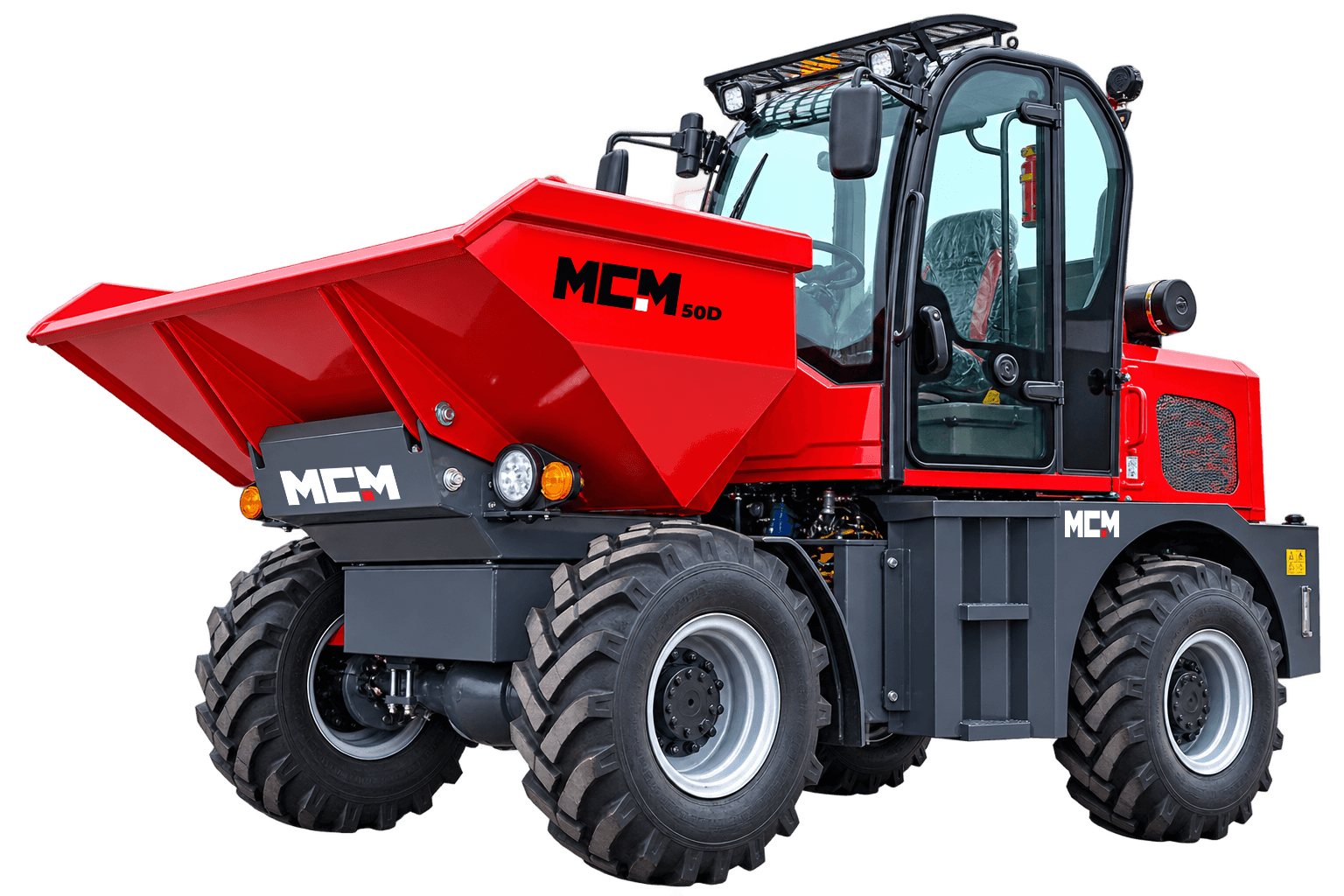MCM 50D Site Dumper