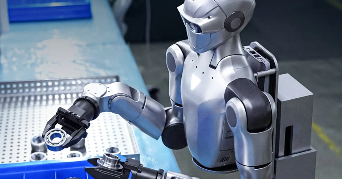 Unitree R1 dual-arm humanoid