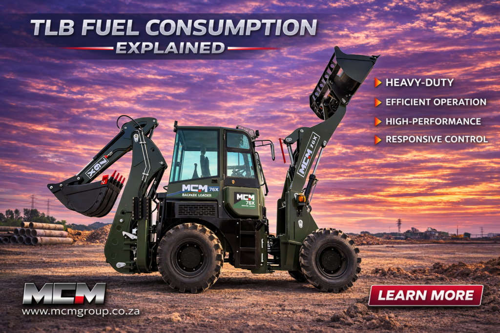 TLB fuel consumption comparison chart for South African contractors and farmers