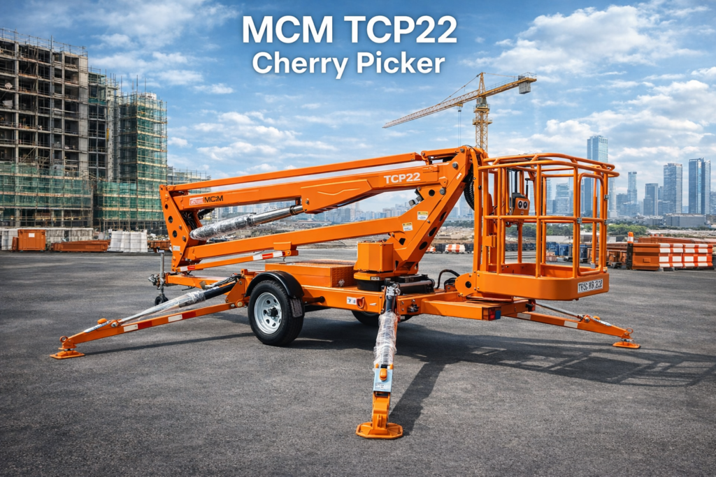 MCM towable cherry picker boom lift for sale South Africa
