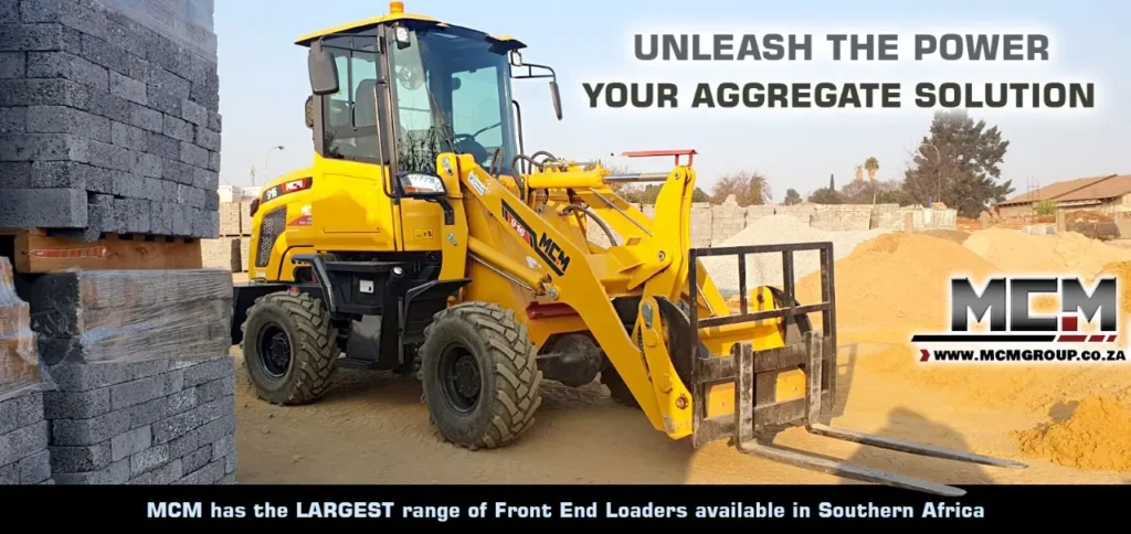 MCM 916 compact 1.6-ton wheel loader for farming and small construction