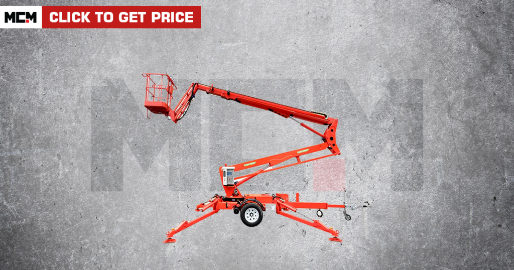 MCM TCP14 Cherry Picker / Trailer-Mounted Towable Boom Lift