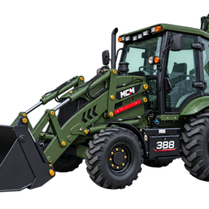 MCM 388 TLB backhoe loader in green