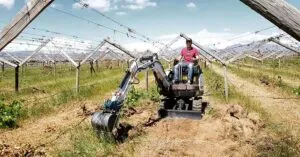 Enhancing Vineyard Efficiency: The Mini Excavator Advantage