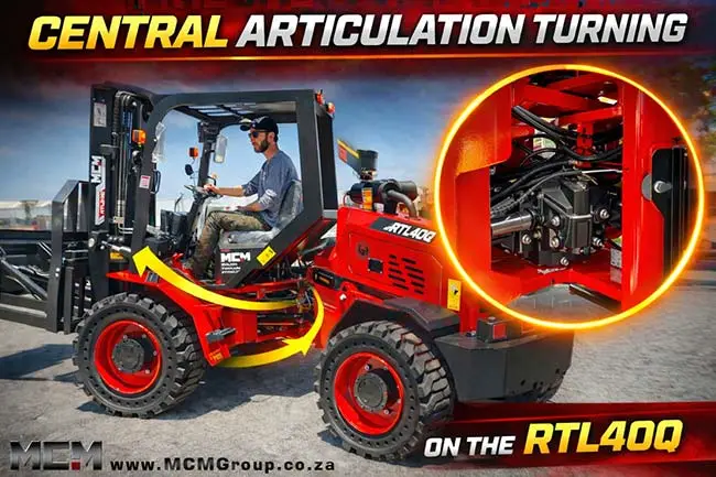 MCM RTL40Q Rough Terrain Forklift Rough Terrain Forklift