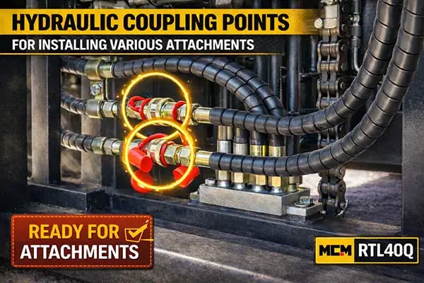 MCM RTL40Q Rough Terrain Forklift Rough Terrain Forklift