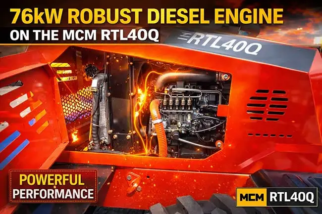 MCM RTL50Q Rough Terrain Forklift Rough Terrain Forklift