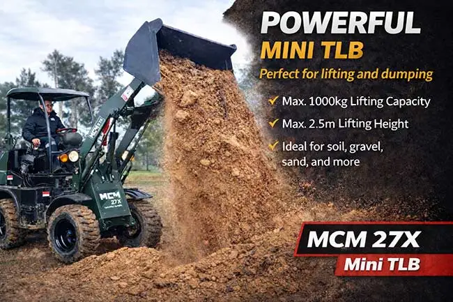 MCM 27X TLB Backhoe Loaders (TLB)