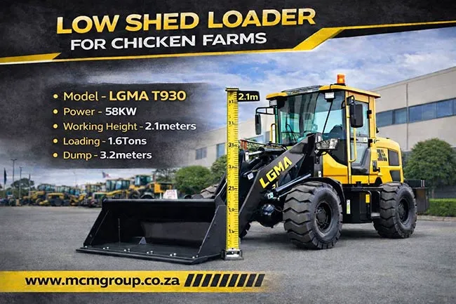 LGMA T930 Low-Rider Front End Loaders