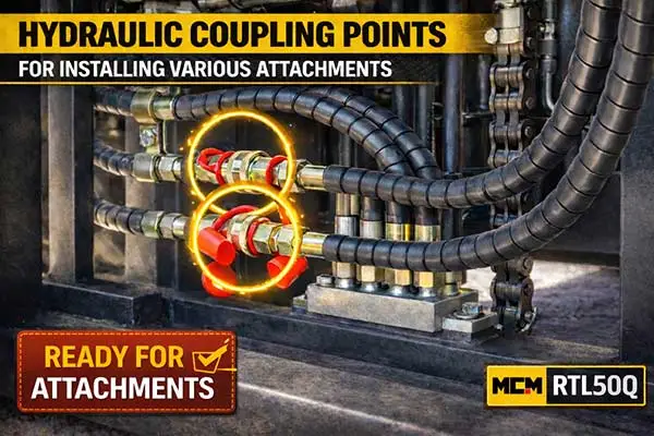 MCM RTL50Q Rough Terrain Forklift Rough Terrain Forklift