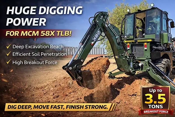 MCM 58X TLB Backhoe Loaders (TLB)