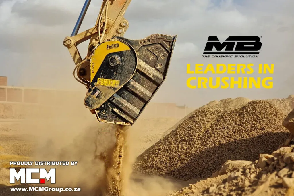 MB Crushers distributed by MCM