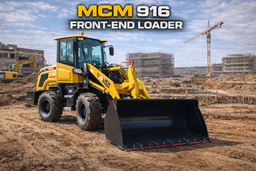 MCM 916 front end loader for construction and farming