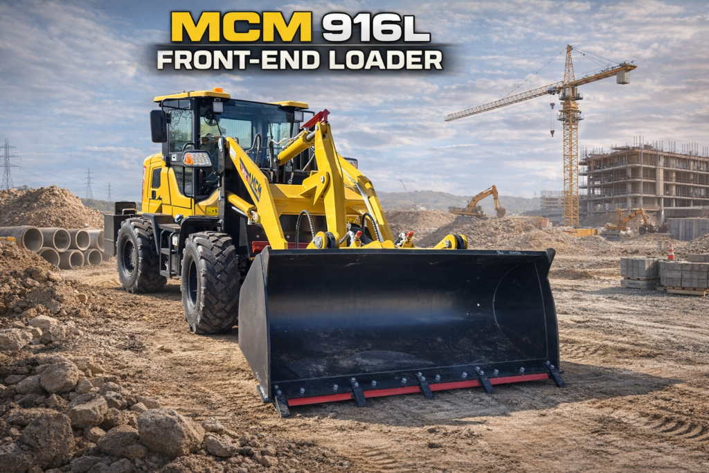 MCM 916L light-duty front end loader