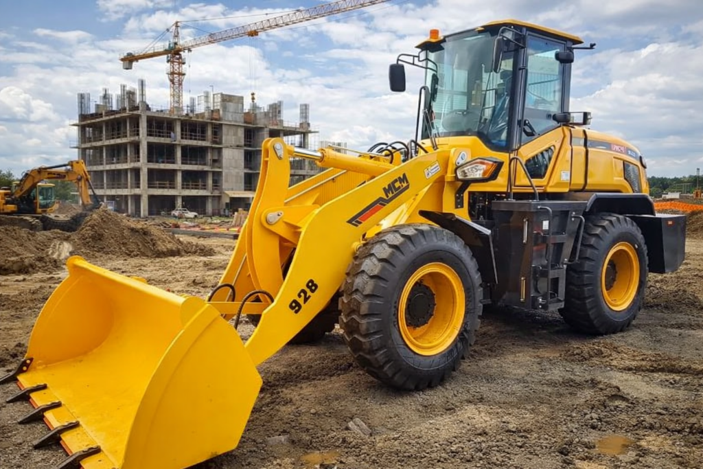 MCM 928 heavy-duty 2.8-ton wheel loader for quarry and aggregate handling