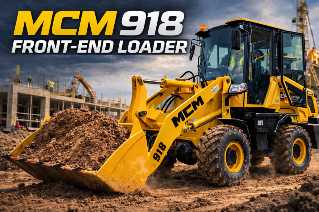 MCM 918 mid-range front end loader