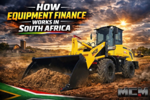 MCM 920 front end loader available on equipment finance in South Africa