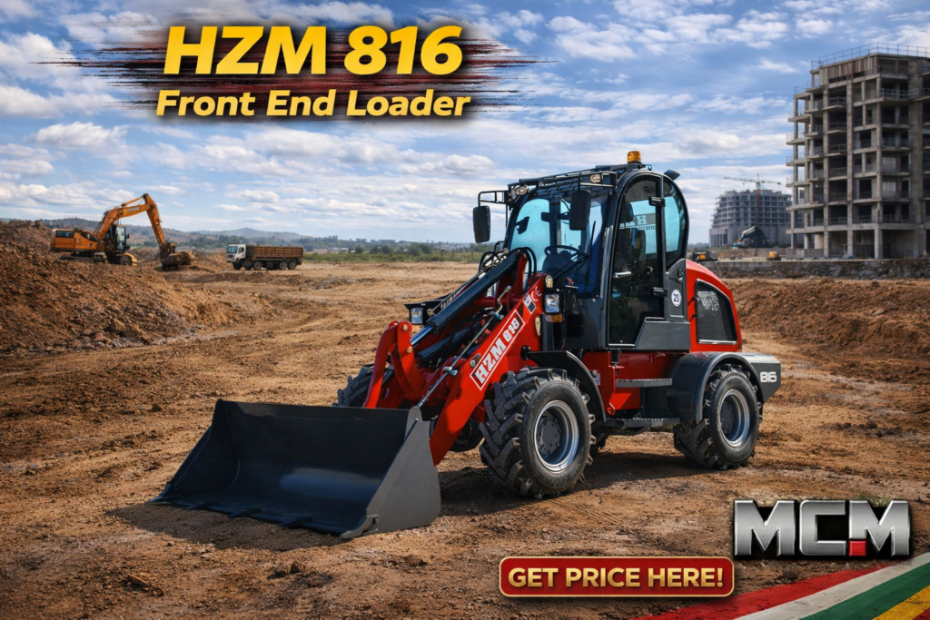 HZM 816 compact front end loader for smallholdings and feedlots