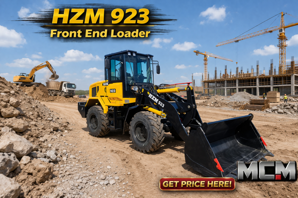 HZM 923 front end loader with Cummins engine