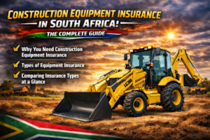 Construction equipment insurance guide for South African contractors and farmers
