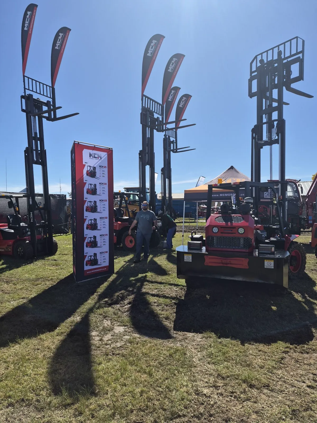 MCM Group stand at NAMPO 2026 in Bothaville South Africa